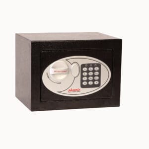 Phoenix Compact Home / Office Safe SS0721E with Electronic Keypad Showing Closed Door