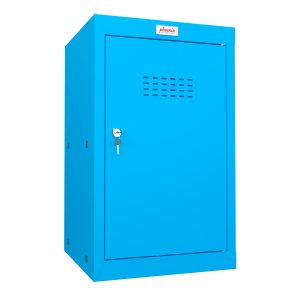 Phoenix CL0644 Size 3 Cube Locker with Combination / Key / Electronic Lock - Combination lock, Red