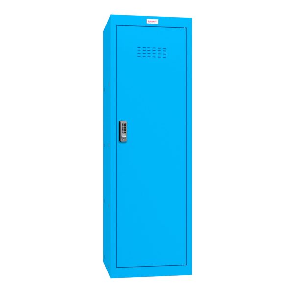 Phoenix CL1244 Size 4 Cube Locker with Key Lock / Combination Lock or Electronic Lock - Combination lock, Red