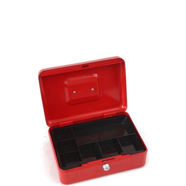 Phoenix CB0102K Red Cash Box Open