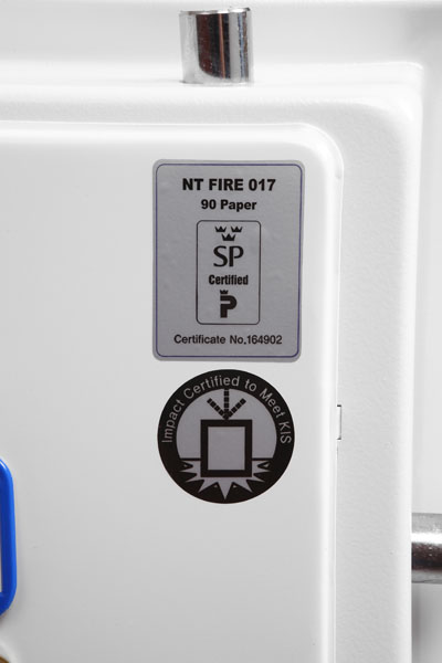 Phoenix Fire Fighter FS0442 Size 2 Fire Safe with Key Lock / Electronic Lock / Fingerprint Lock