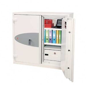 Phoenix Fire Commander Pro FS1921 Size 1 S2 Security Fire Safe with Key Lock, Electronic Lock or Fingerprint Lock