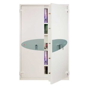 Phoenix Fire Commander Pro FS1923 Size 3 S2 Security Fire Safe with Key Lock or Electronic Lock.