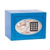 Phoenix Compact Home Office SS0721ED Pink / Blue Security Safe with Electronic Lock & Deposit Slot - Blue