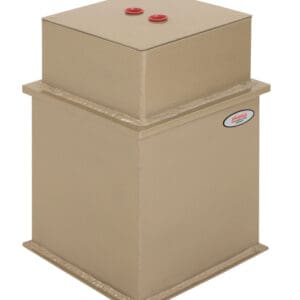 Phoenix Tarvos 9 inch underfloor safe in Gold paint UF0621K