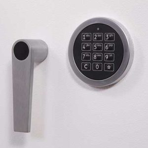 Phoenix Millennium Duplex DS4651 Size 1 Data & Grade I Security Safe with Key / Electronic Lock - Keylock