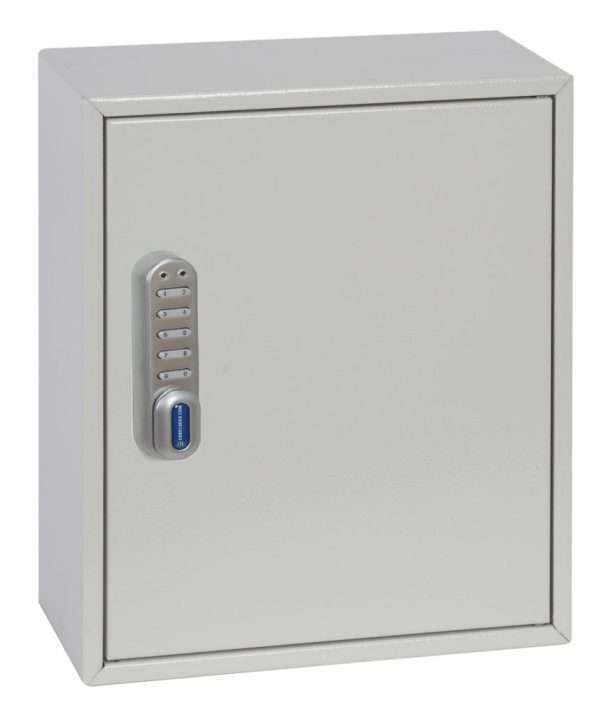 Phoenix Deep Plus & Padlock Key Cabinet KC0501 24 Hook with Key Electronic or Mechanical digital Lock - Electronic lock