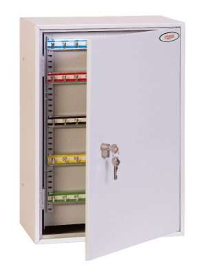Phoenix Commercial Key Cabinet KC0604P 200 Hook with Euro Cylinder Lock Case