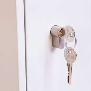 Phoenix Commercial Key Cabinet KC0605 300 Hook with Lock Case