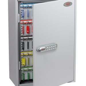 Phoenix Commercial Key Cabinet KC0605E 400 Hook with Lock Case