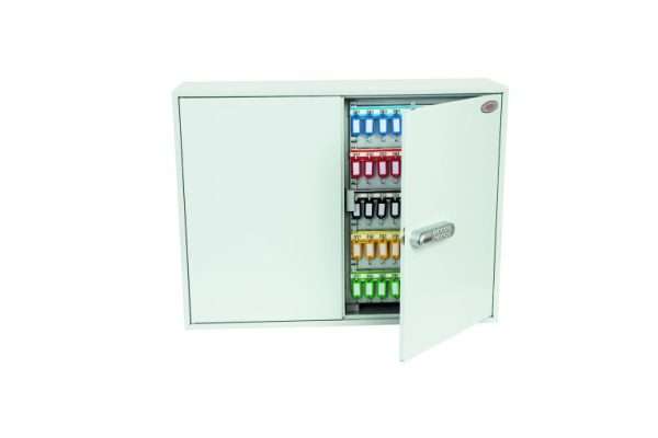 Phoenix Commercial Key Cabinet KC0607 600 Hook with Lock.