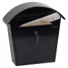 Buy Online Ireland: Phoenix Clasico Front Loading Letter Box MB0117KB in Black with Key Lock