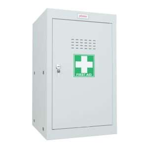 Buy Online Ireland: Phoenix MC0644GG Size 3 Light Grey Medical Cube Locker with Key, Combination or Electronic Lock