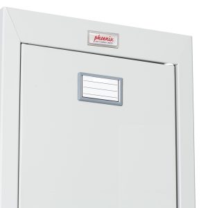 Phoenix PL 300D Series PL1233GGK 1 Column 2 Door Personal locker in Grey with Key / Combination / Electronic Lock