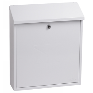 Casa Top Loading Letter Box MB0111KW - White