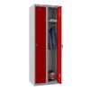 Phoenix PL Series PL2160G 2 Column 2 Door Personal Locker Combo Grey Body with Red, Grey or Blue Doors with key Locks