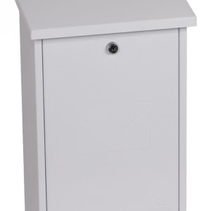 White Phoenix Villa Top Loading Letter Box