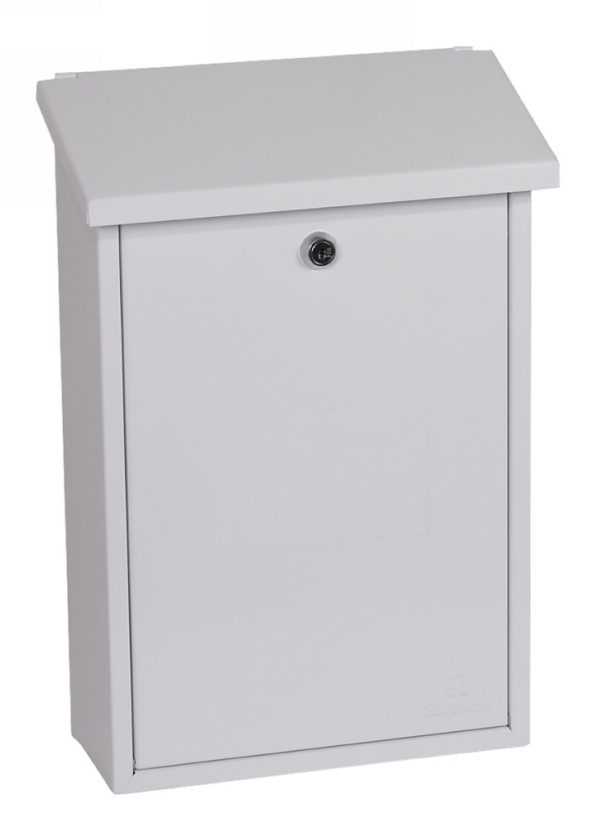 White Phoenix Villa Top Loading Letter Box