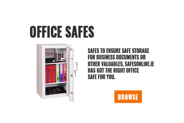 Office Safes - Safes to ensure safe storage for business documents or other valuables, safesonline.ie has got the right office safe for you.