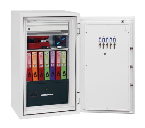 Phoenix Datacombi DS2504 Data Safe with Key, Electronic or Fingerprint Lock