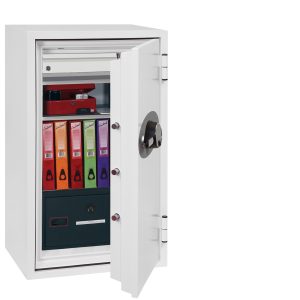 Phoenix Datacombi DS2504 Data Safe with Key, Electronic or Fingerprint Lock - Fingerprint lock