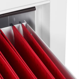 Phoenix World Class Lateral Fire File FS2412 2 Drawer Filing Cabinet with Key, Electronic or Fingerprint Lock - Fingerprint lock