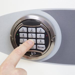 Phoenix Fortress SS1181 size 1 S2 Security Safe with Key / Electronic Lock