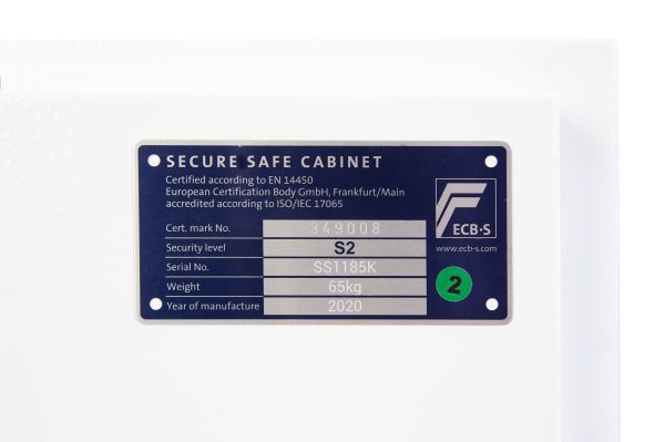 Phoenix Fortress SS1185 Size 5 S2 Security Safe - Keylock